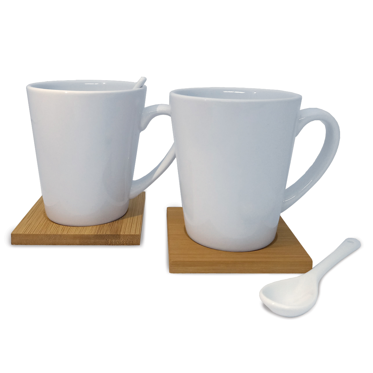 250ml Mug and Coaster Gift Set - 6