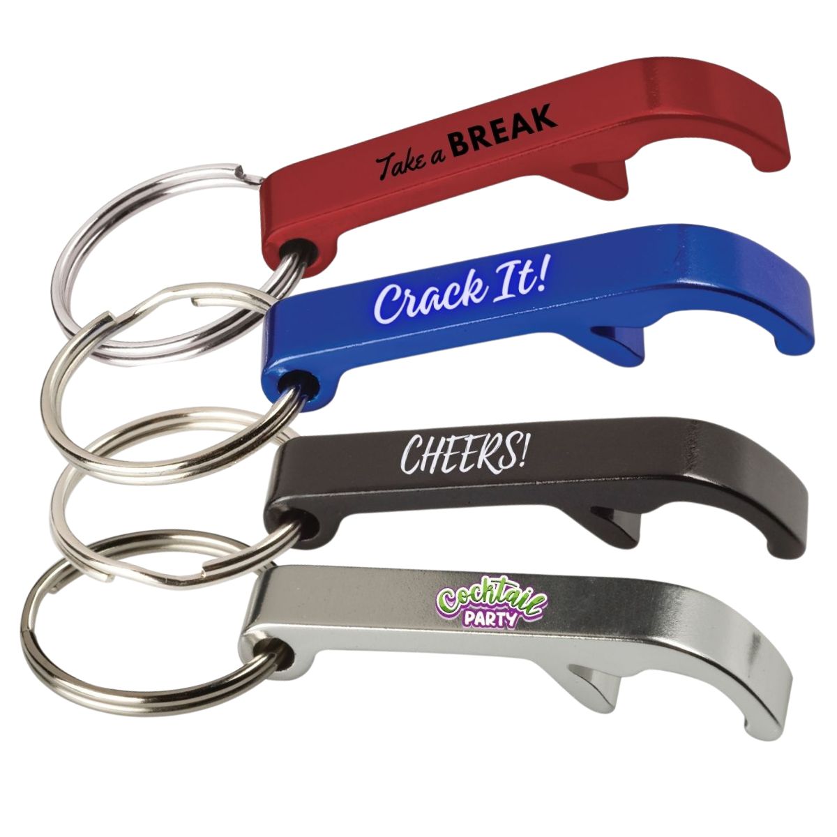 Mini Bottle Opener Keyring image