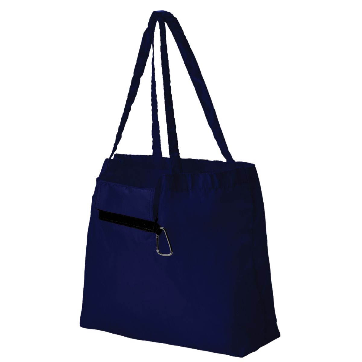 Foldable Shopper with Carabiner - 13