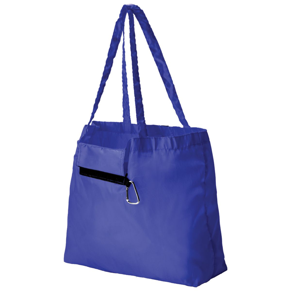 Foldable Shopper with Carabiner - 15