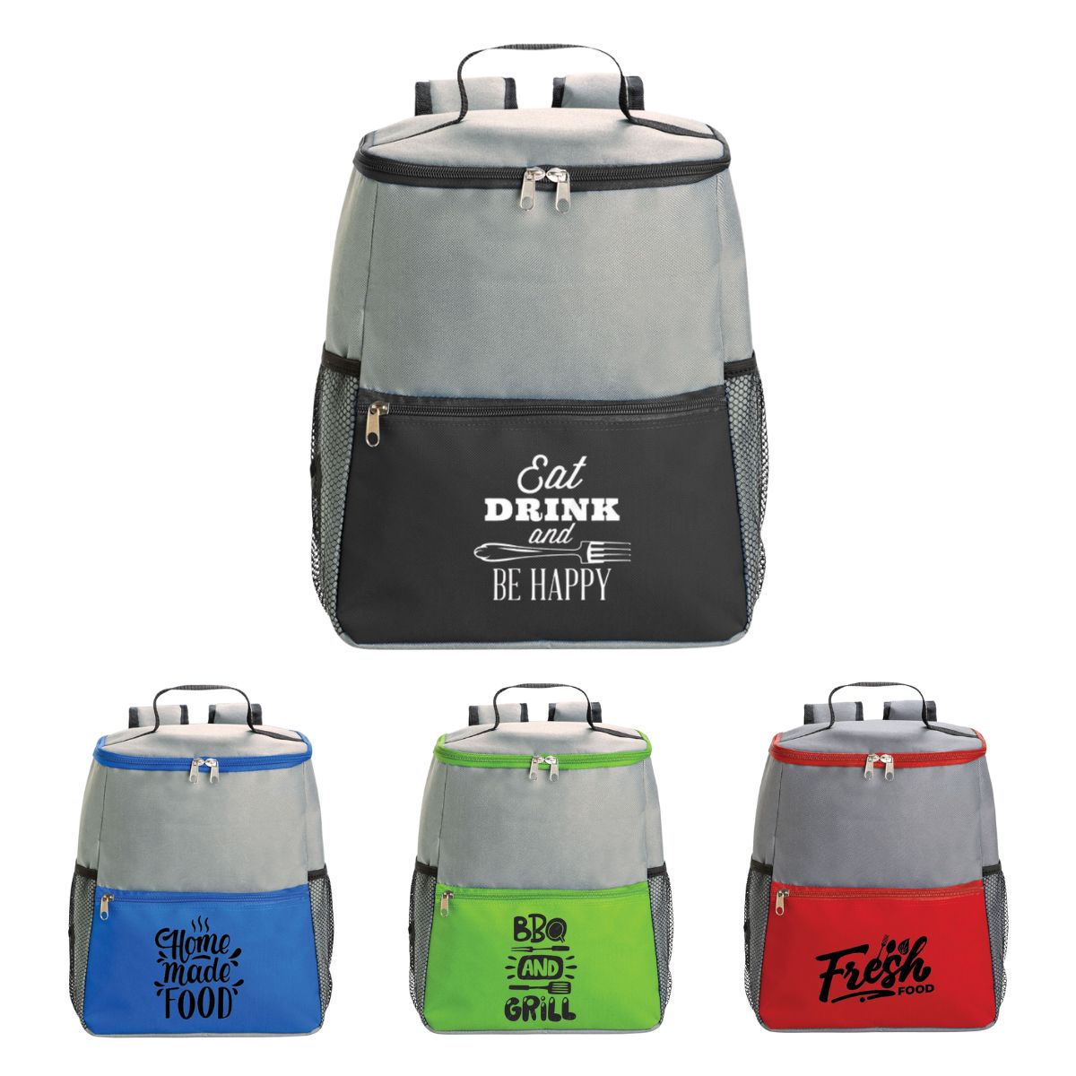 2 Tone Backpack Cooler Bag image