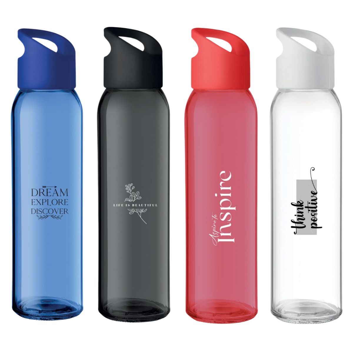 500ml Praga Glass Water Bottle image