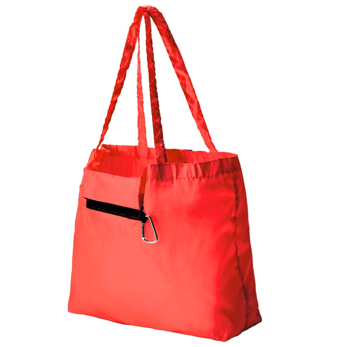 Foldable Shopper with Carabiner - 14