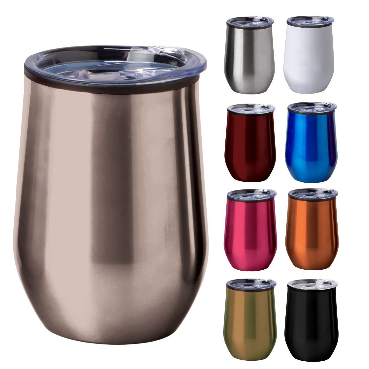 350ml Aria Stemless Travel Mug - 4