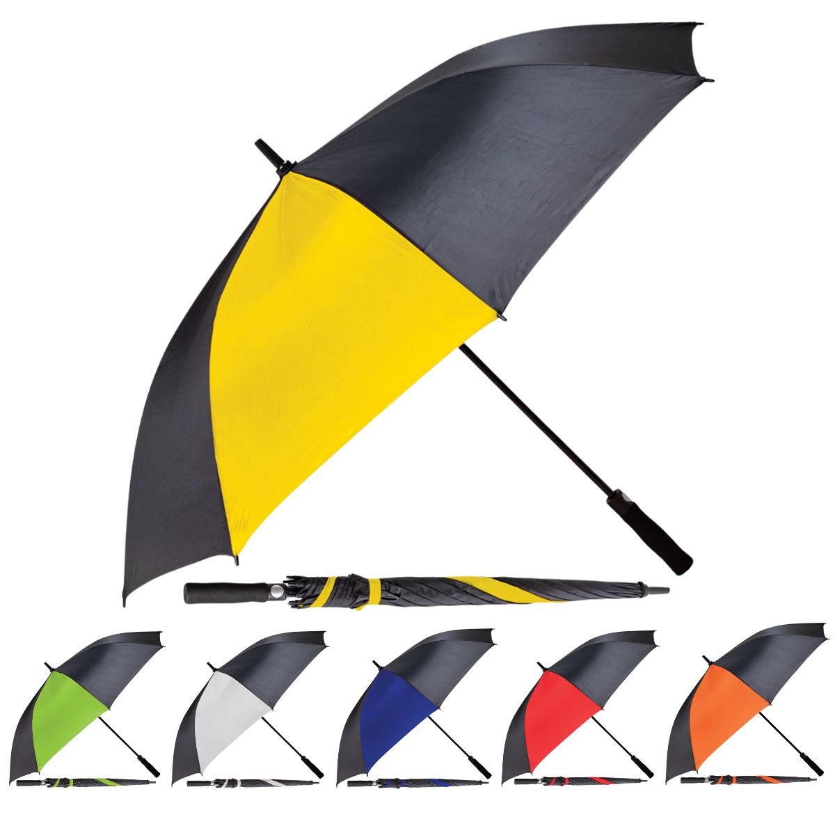Classic Pop Up 2 Tone Umbrella - 2