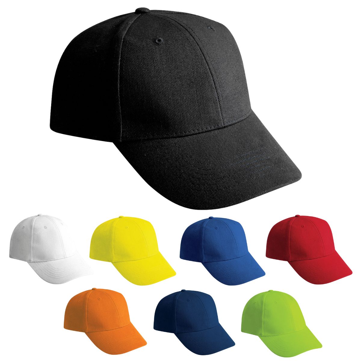 Polyester 6 Panel Cap - 2
