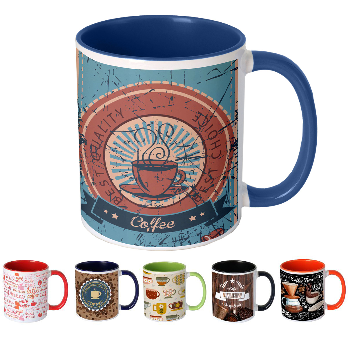 300ml Two Tone Sub Mug image