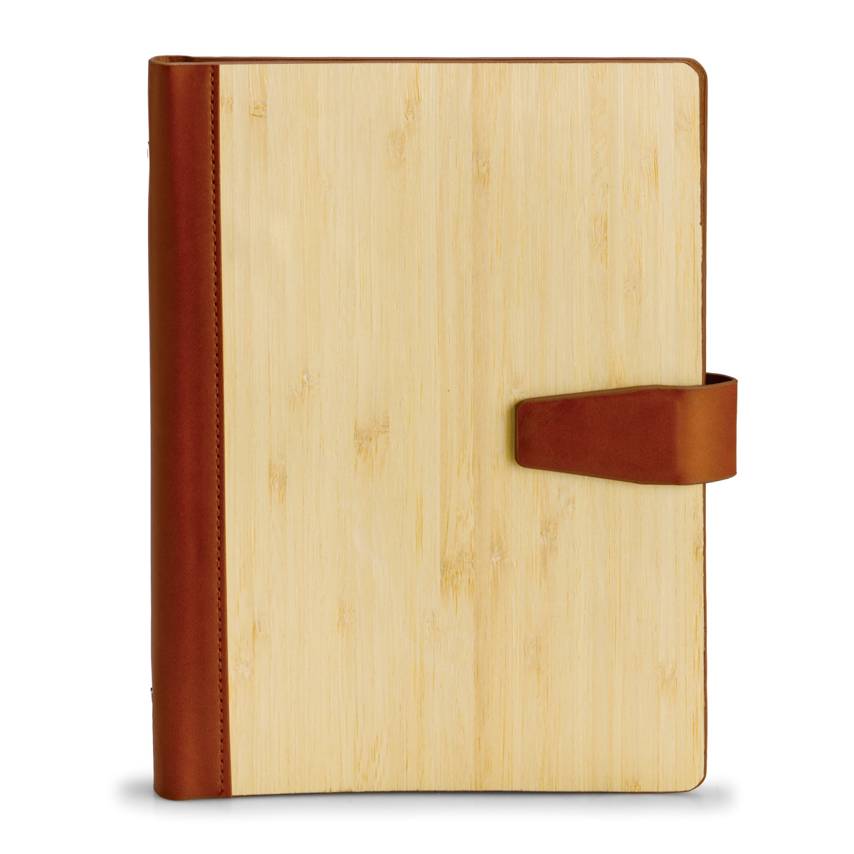 Bamboo & PU Personalized Planner - 6
