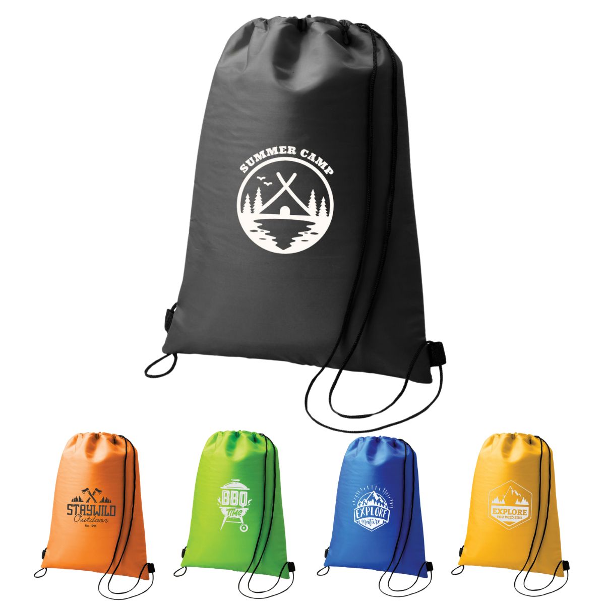 Frosty Cooler Drawstring bag image