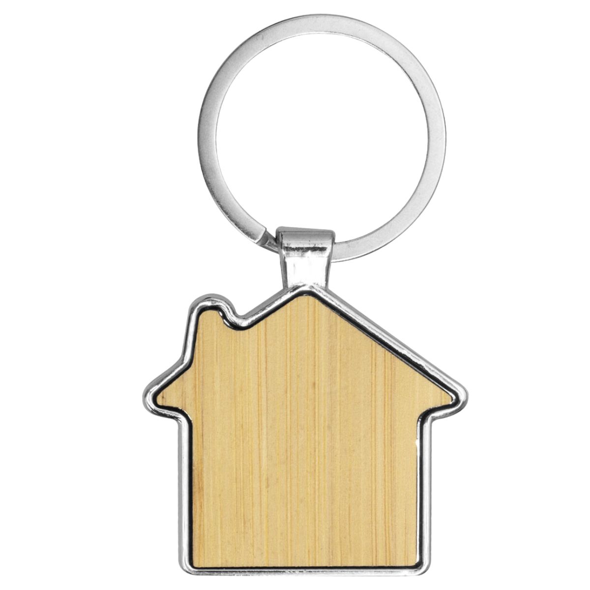 House Metal Bamboo Keyring - 8