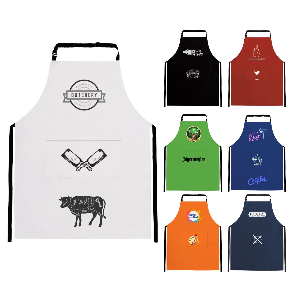 Biere Colour Apron with Pocket image
