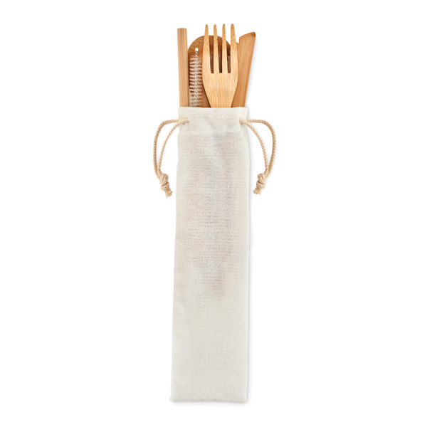 Bamboo Cutlery Set Product Image
