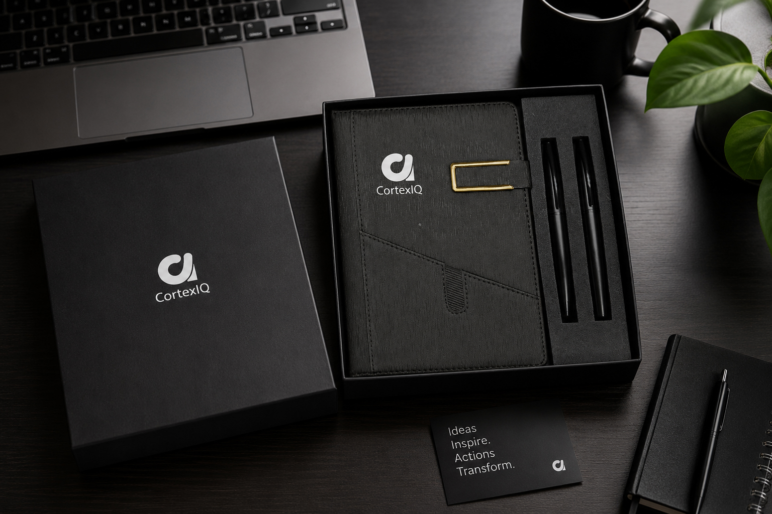 Luxe Legacy Notebook & Twin Pen Gift Set - 2
