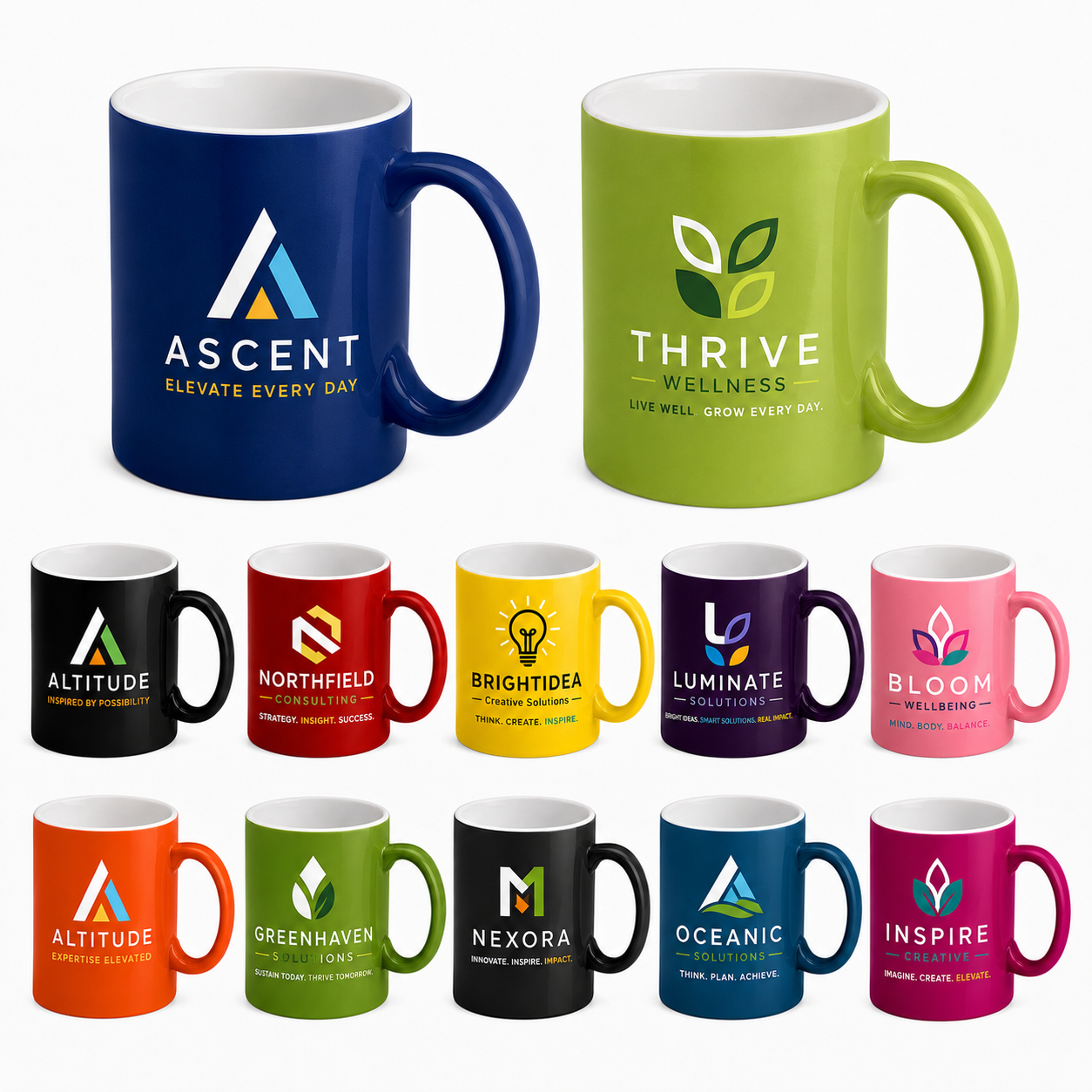 300ml 2 Tone Ceramic Mug image