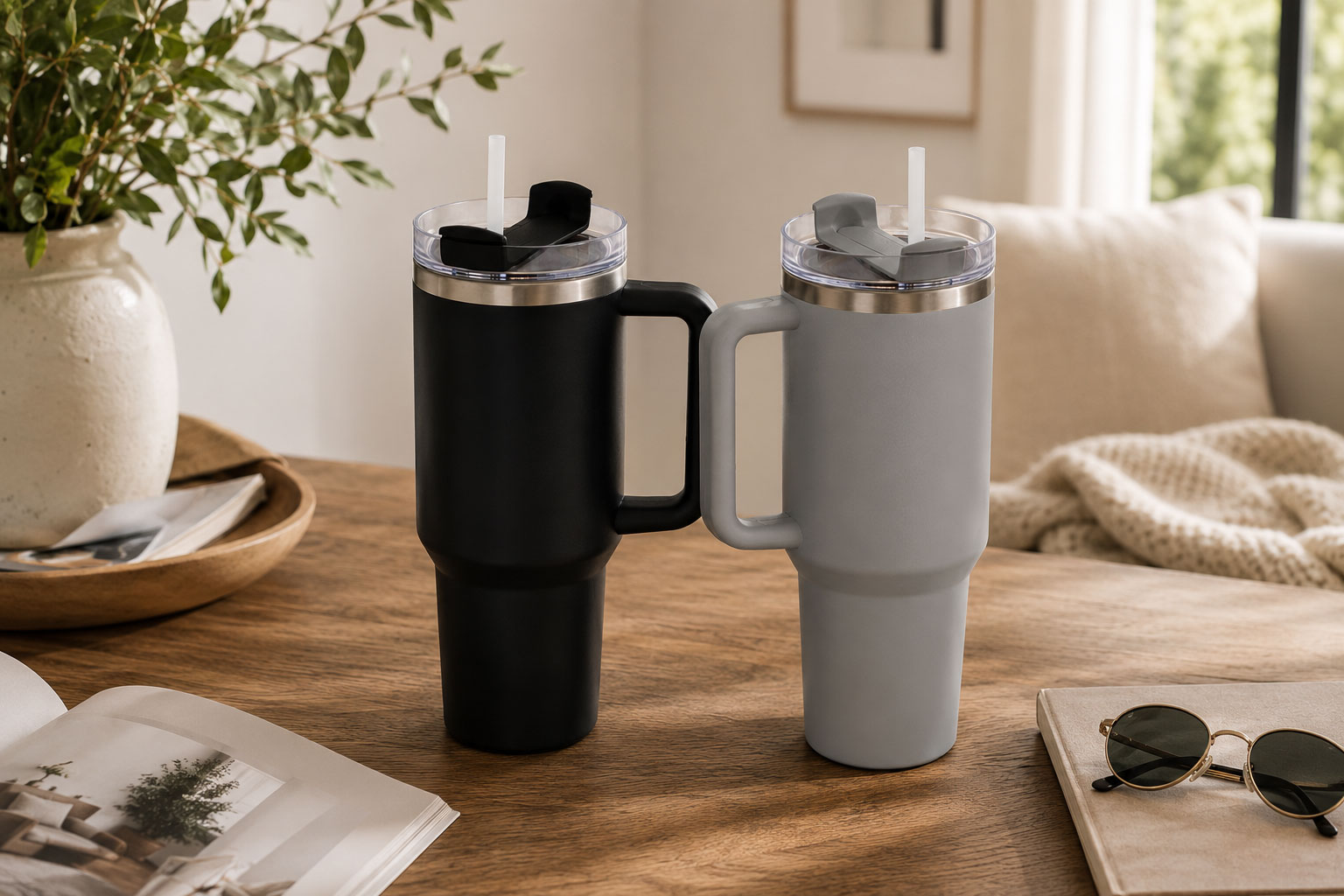 1200ml Stainless Steel Enduro Mug - 3