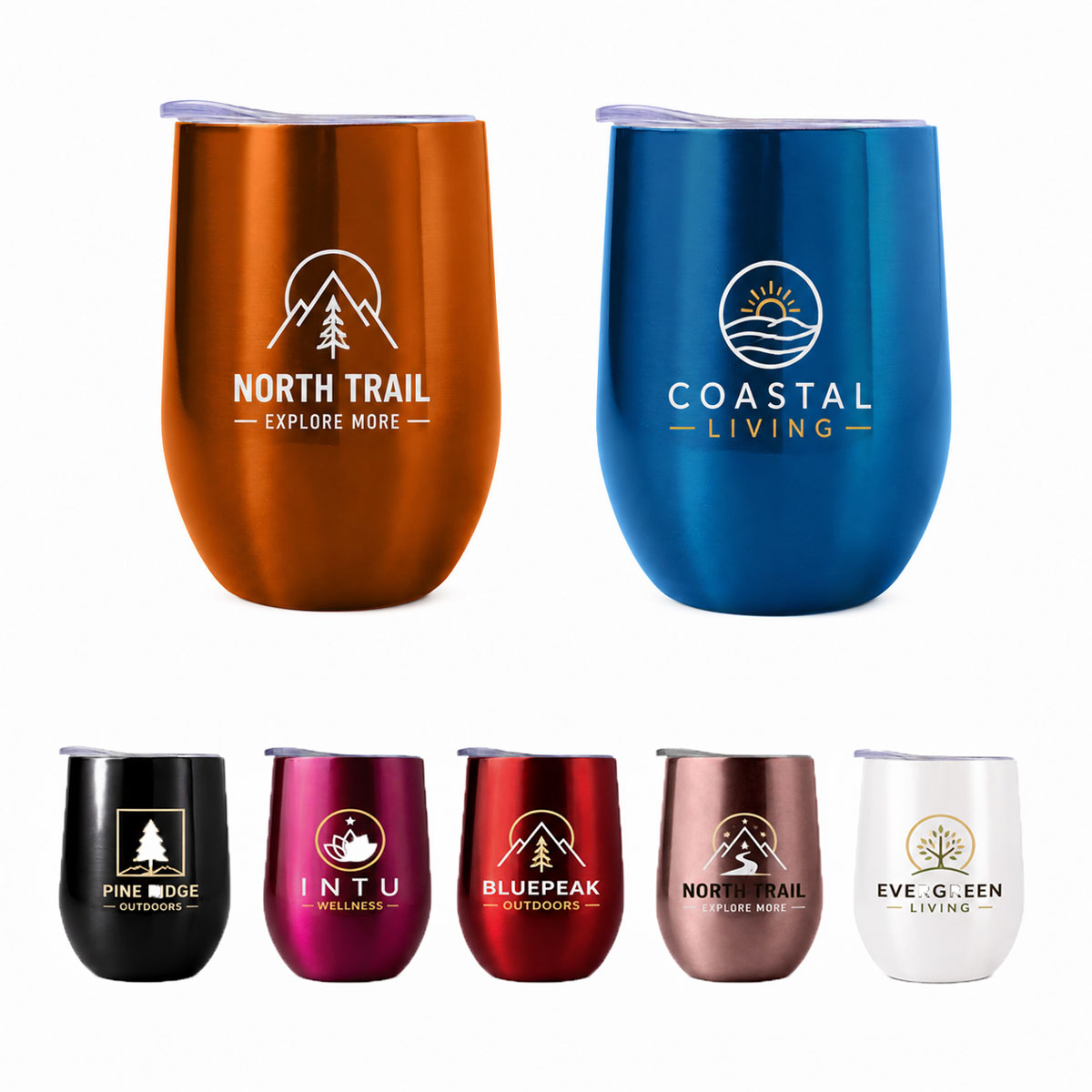 266ml Orkney Stemless Travel Mug - 5