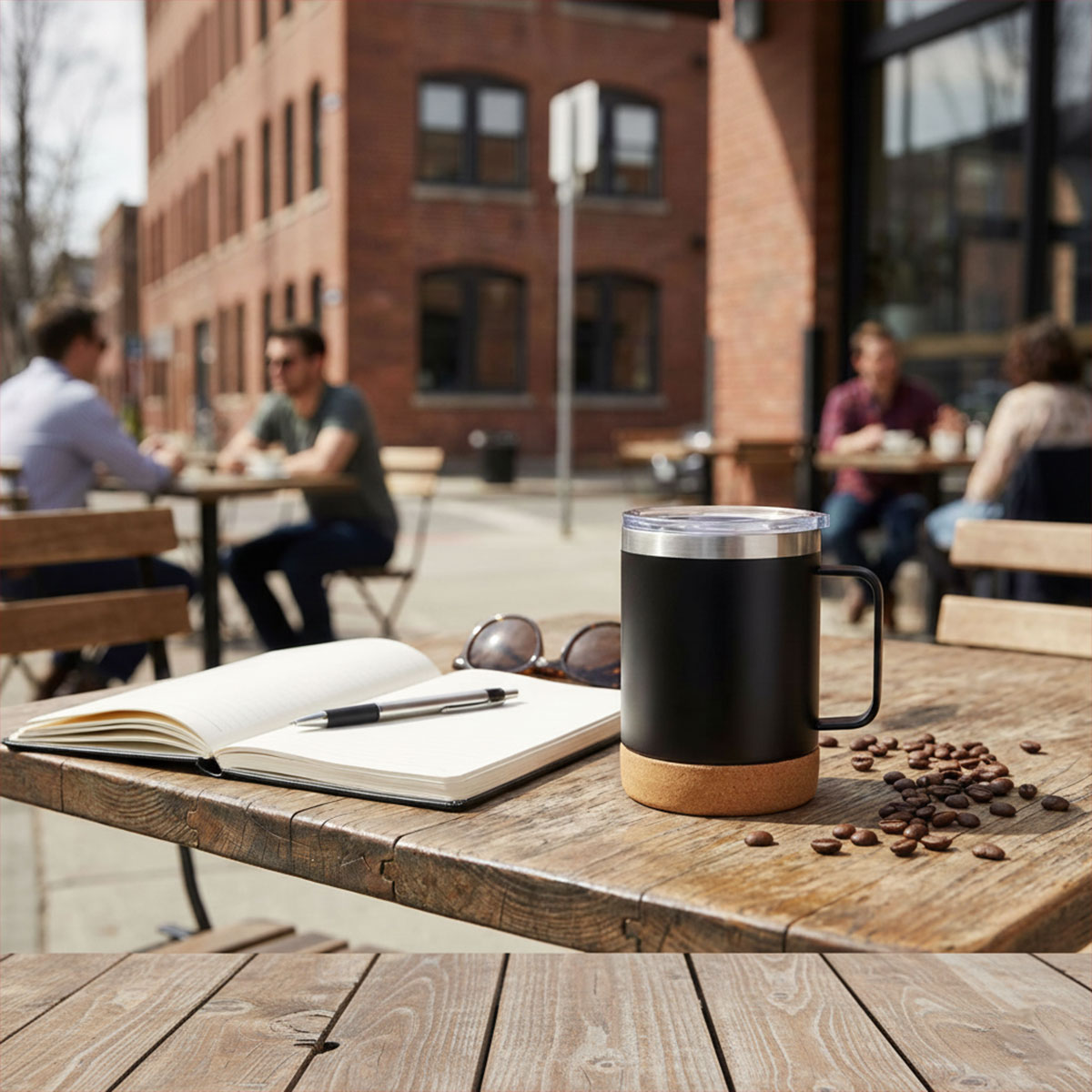 300ml Vermeer Cork Mug - 5