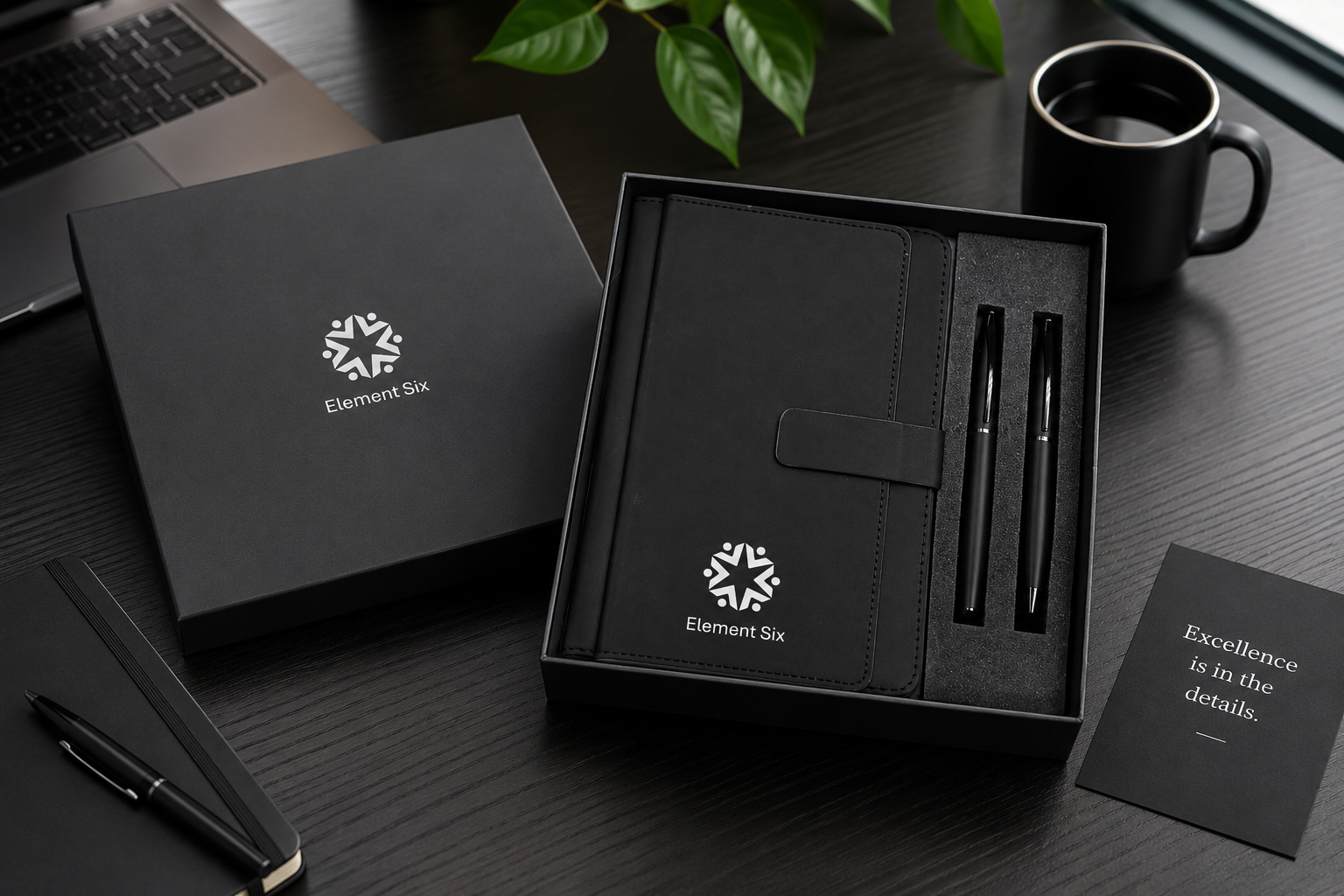 Executive Notebook & Twin Pen Gift Set - 3