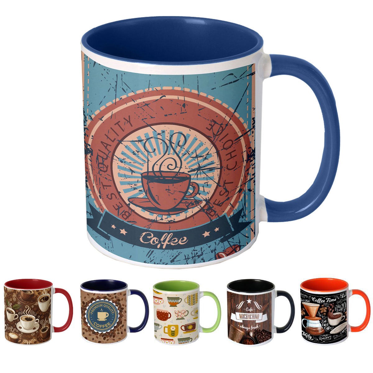 300ml Two Tone Sub Mug - 3