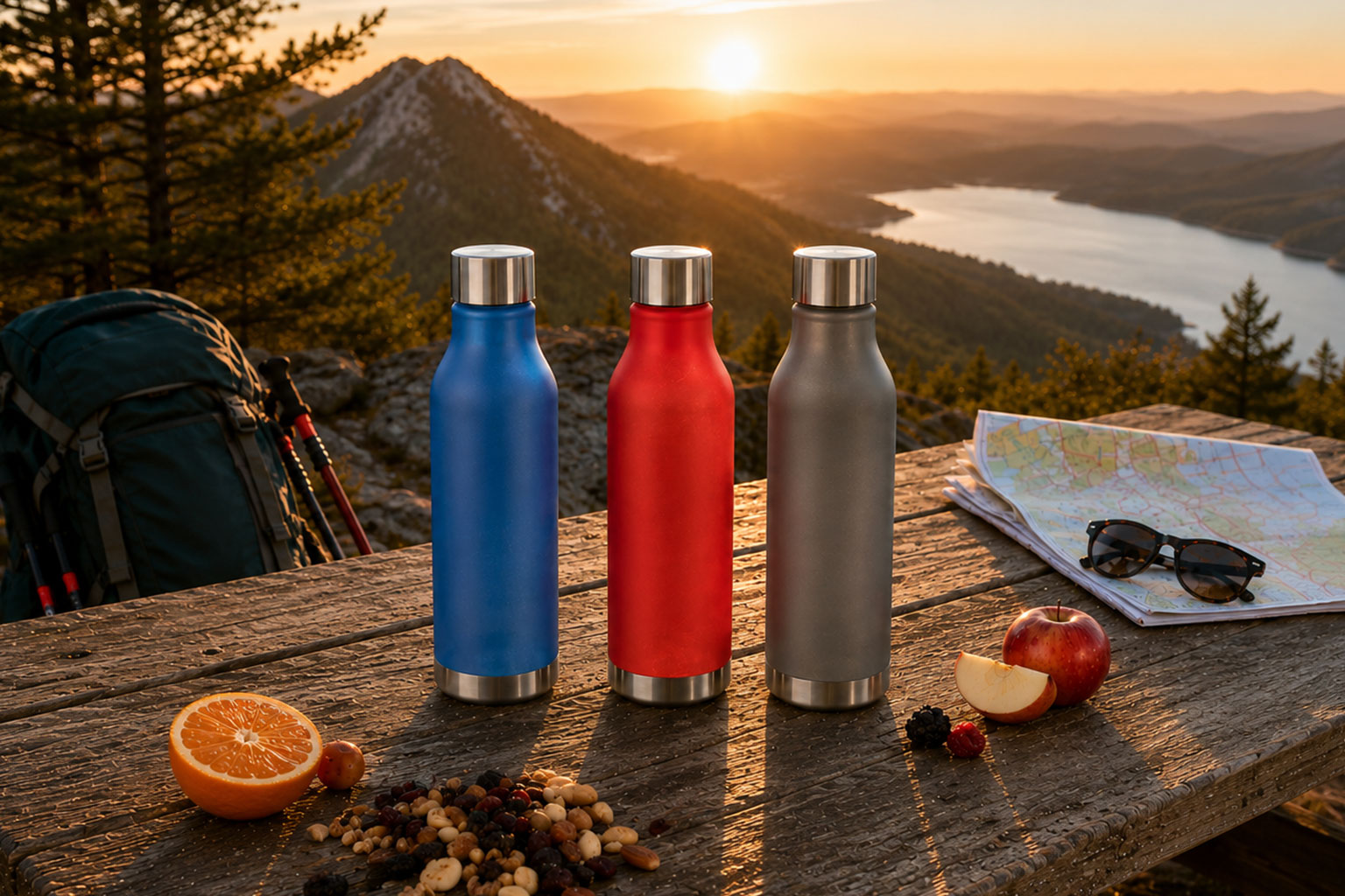 600ml Glacier RPET Water Bottle - 3