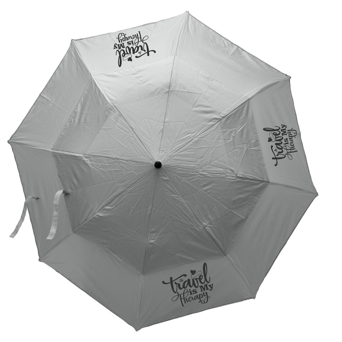 Reflective Piping Windproof Umbrella - 9