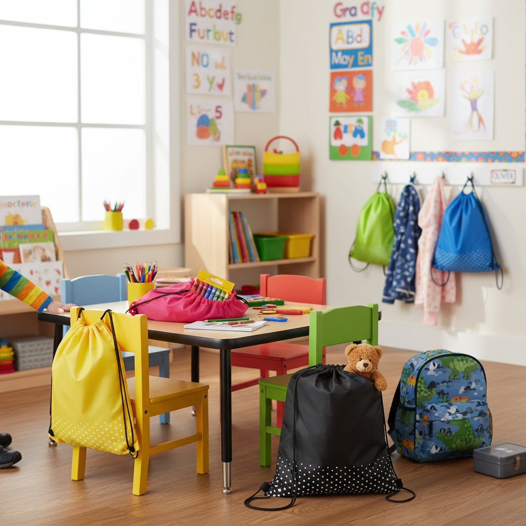 Polka Dot Drawstring - 5