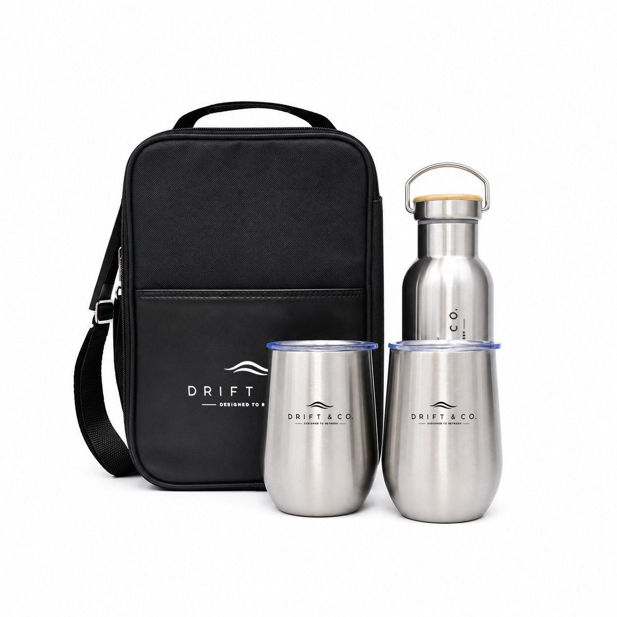 Executive Flask & Mug Gift Set - 6