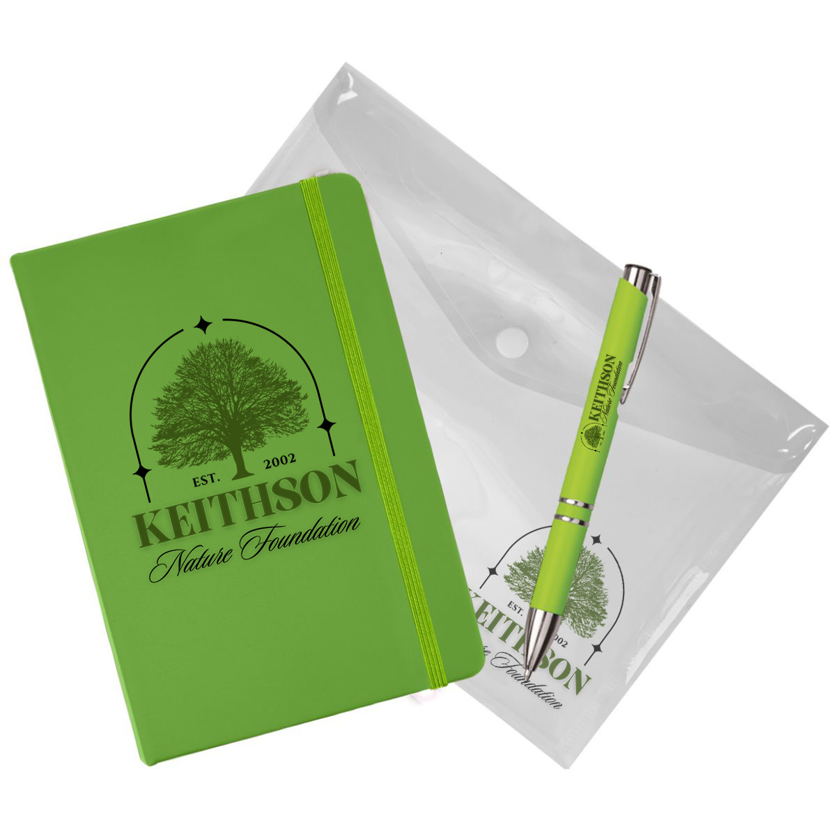 Line & Point Notebook & Pen Set - 10