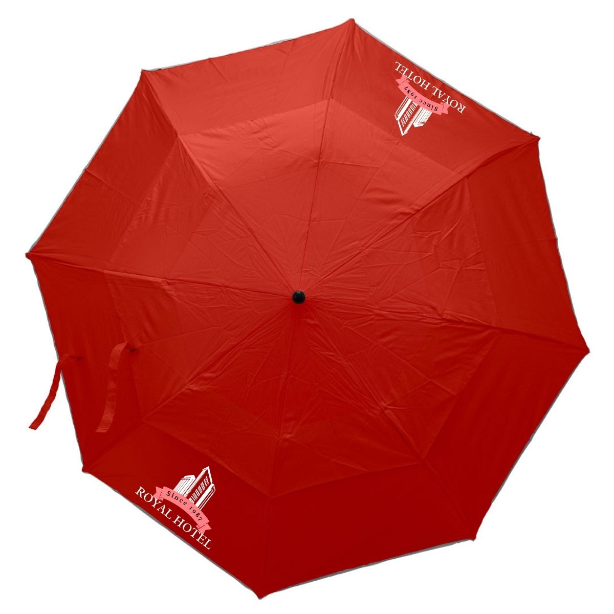 Reflective Piping Windproof Umbrella - 24