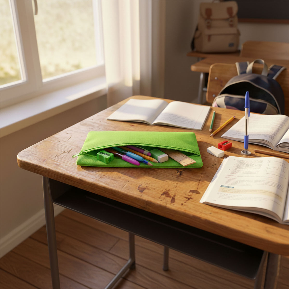 15cm Zip & Scribble Pencil Case - 5