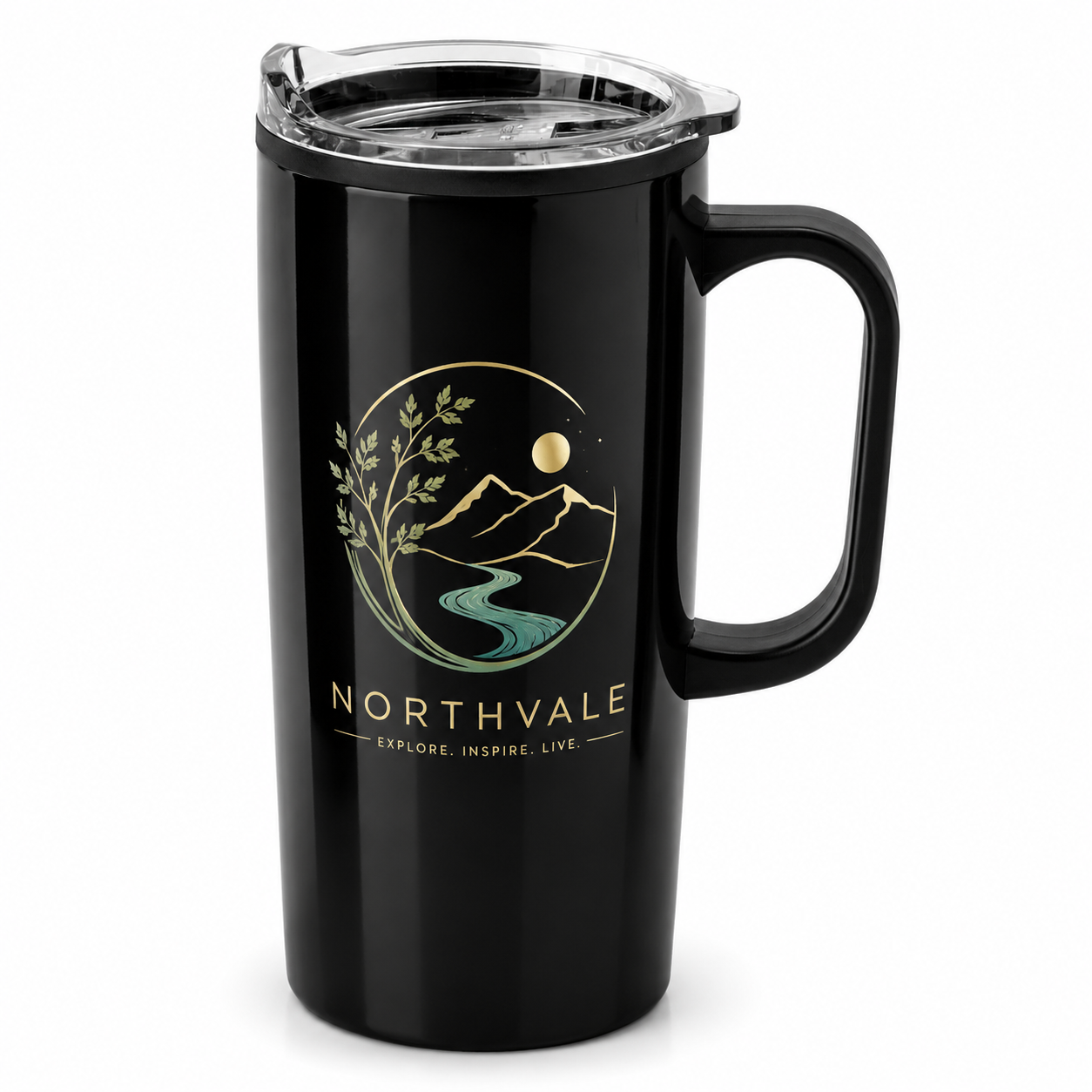 600ml Elwood Travel Mug - 5