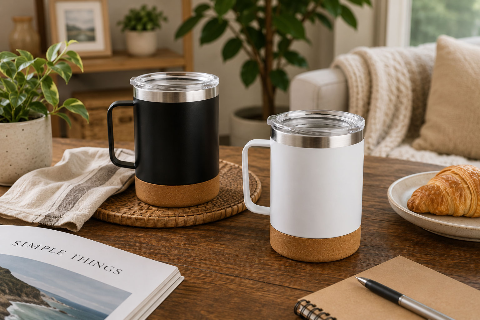 300ml Vermeer Cork Mug - 2