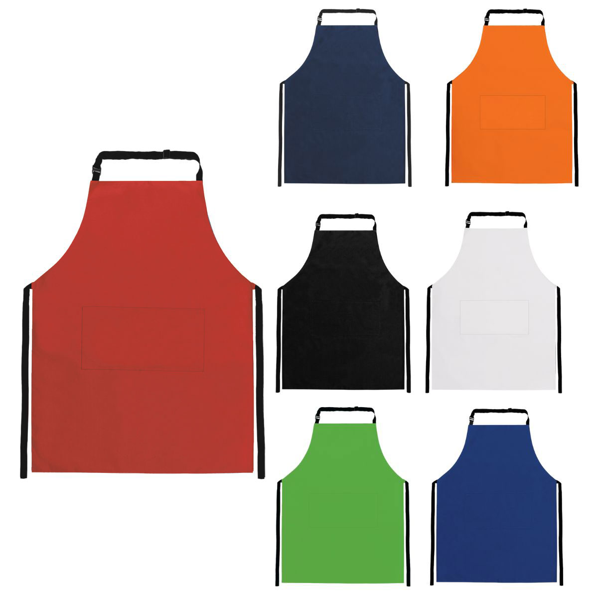 Biere Colour Apron with Pocket - 1