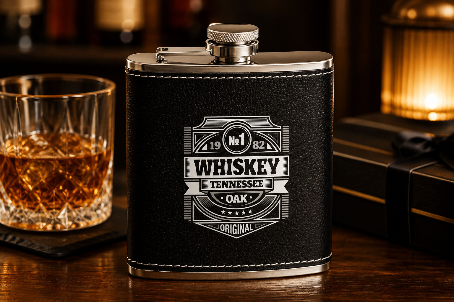 Barbuda Hip Flask - 3