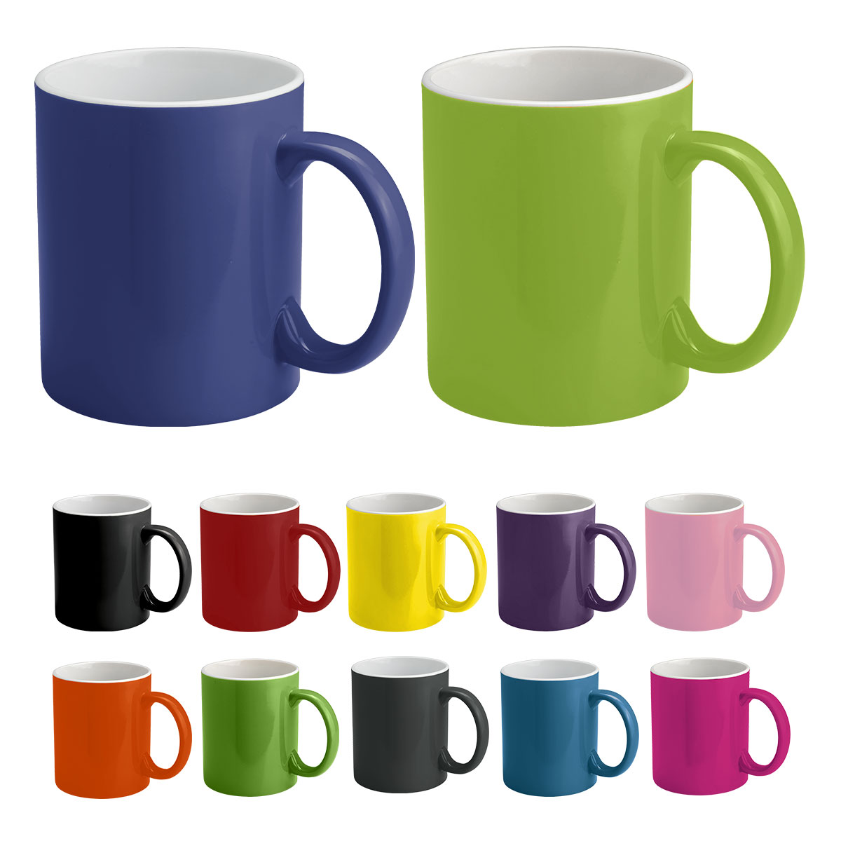 300ml 2 Tone Ceramic Mug - 3