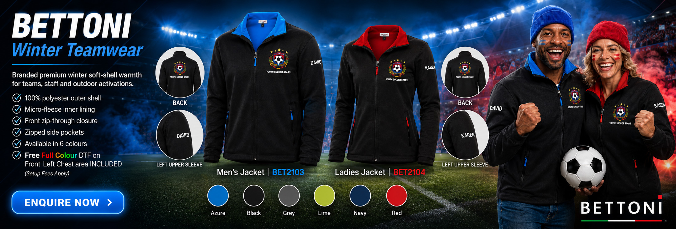 Bettoni jackets